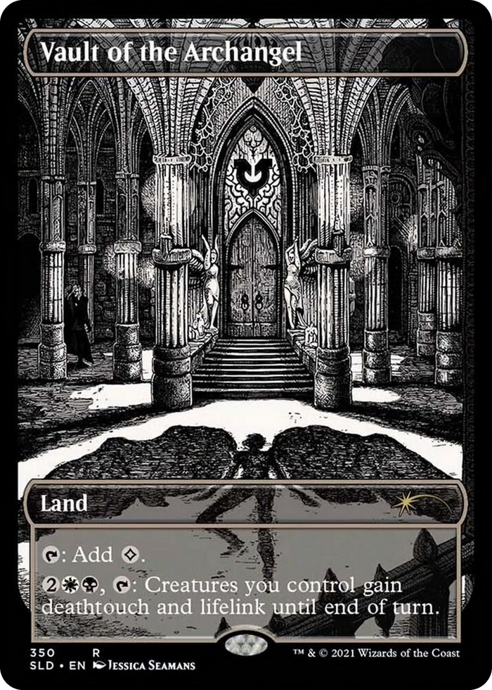Vault of the Archangel #350 R - Secret Lair Drop Series Pokemon card