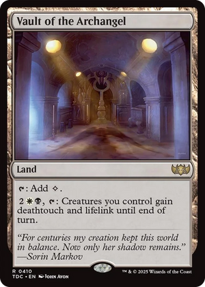 0410 Vault of the Archangel R Commander: Tarkir: Dragonstorm
