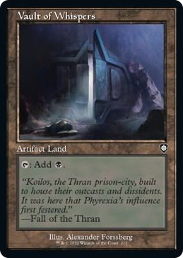 0211 Vault of Whispers (Retro Frame) C Commander: The Brothers' War