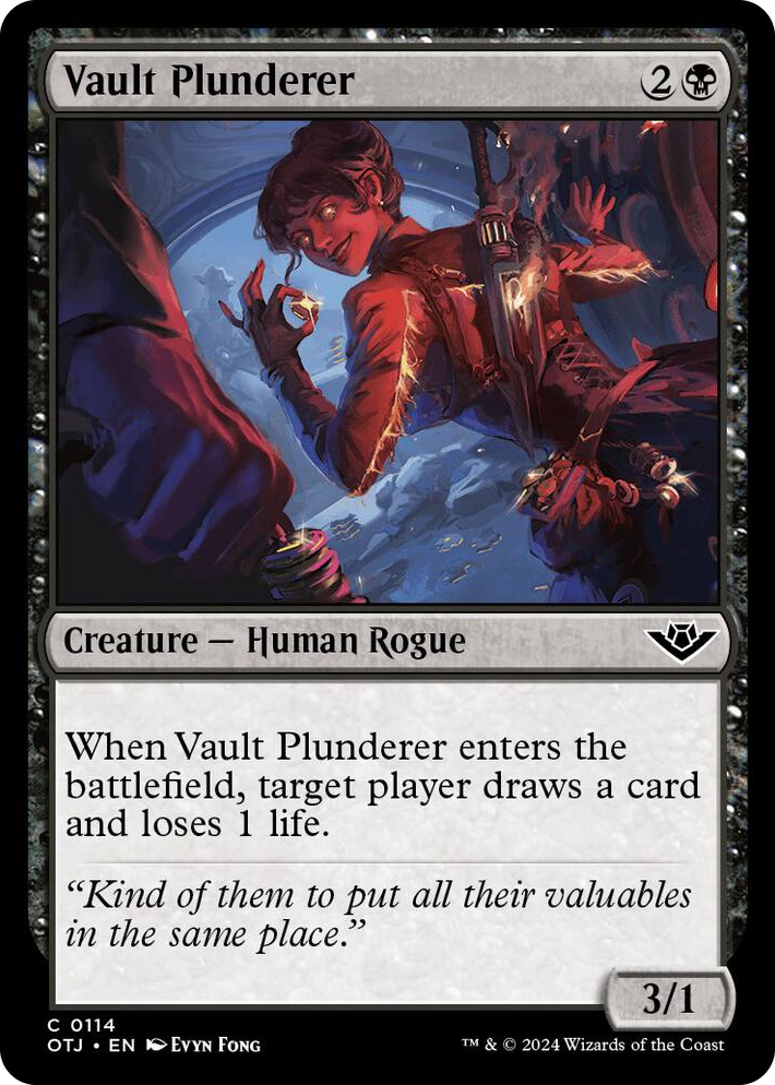 0114 Vault Plunderer C Outlaws of Thunder Junction