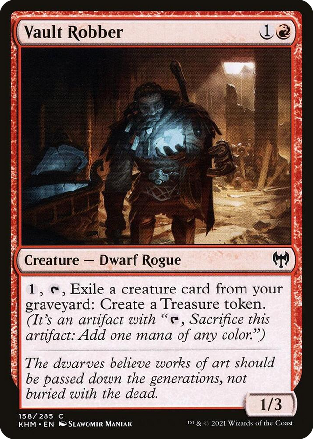 0158 Vault Robber C Kaldheim