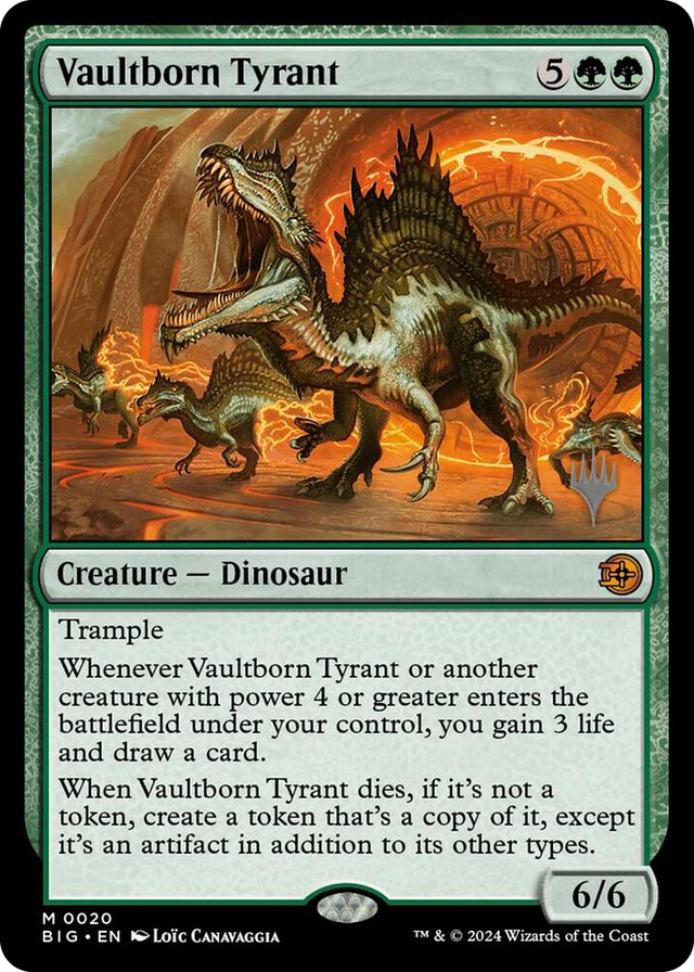 0020 Vaultborn Tyrant M Promo Pack: Lorwyn Eclipsed