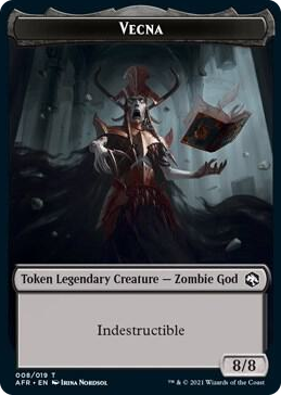 0008 Vecna Token T Adventures in the Forgotten Realms