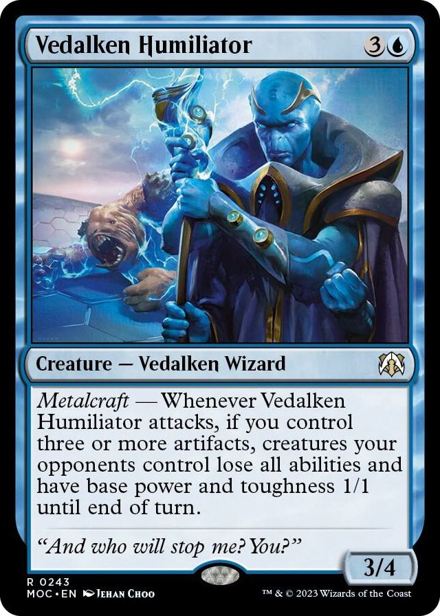 0243 Vedalken Humiliator R Commander: March of the Machine