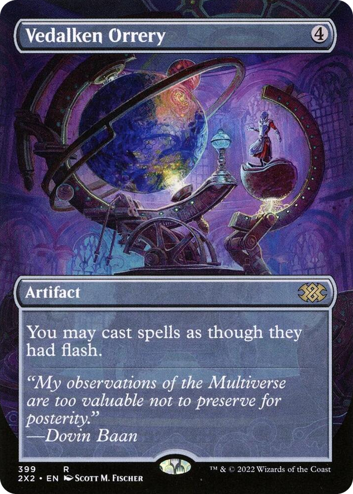 0399 Vedalken Orrery (Borderless) R Double Masters 2022