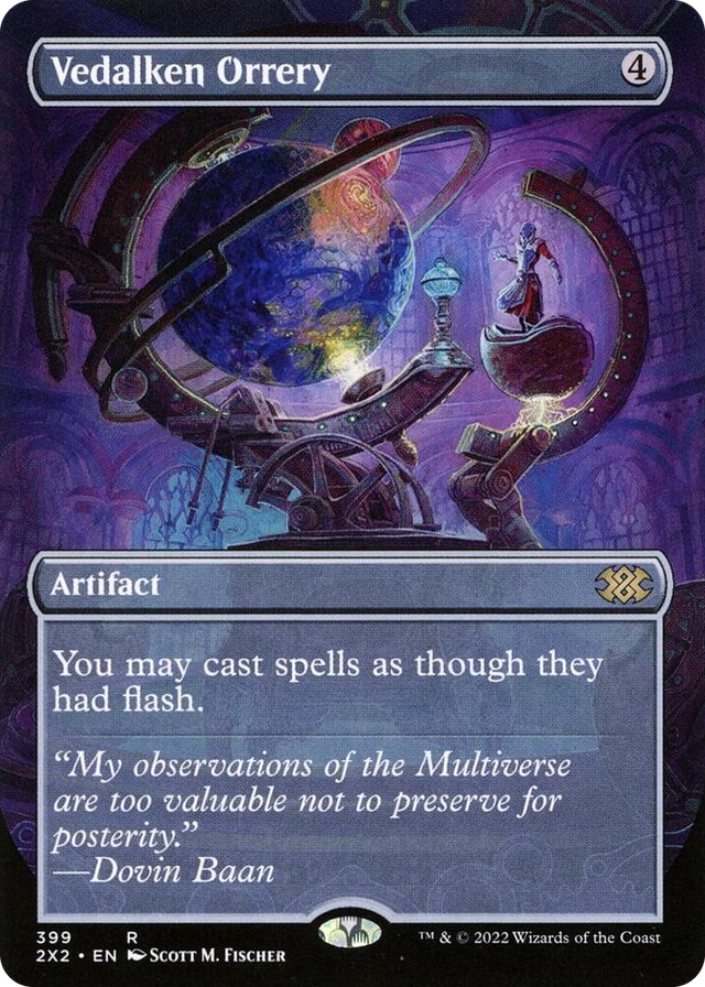 0399 Vedalken Orrery (Borderless) R Double Masters 2022