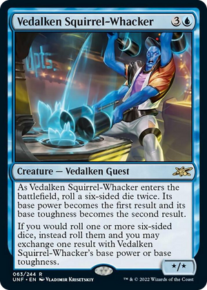 0063 Vedalken Squirrel-Whacker R Unfinity