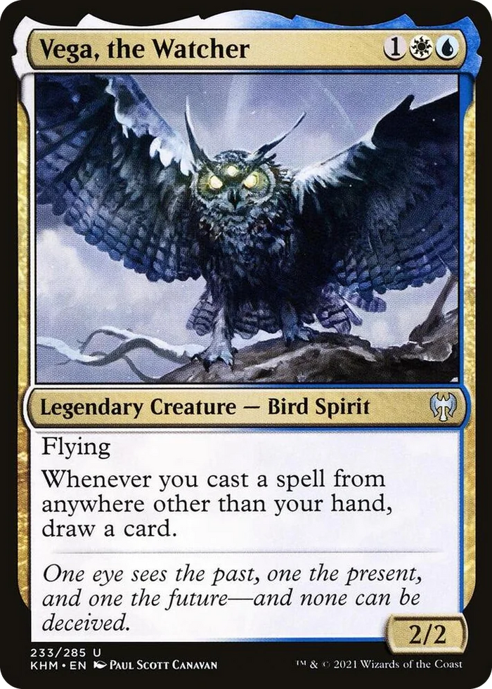 0233 Vega, the Watcher U Kaldheim