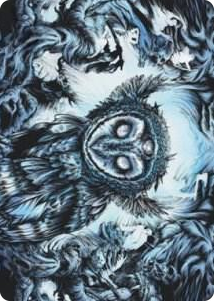 0081 Vega, the Watcher Art Card S Art Series: Kaldheim