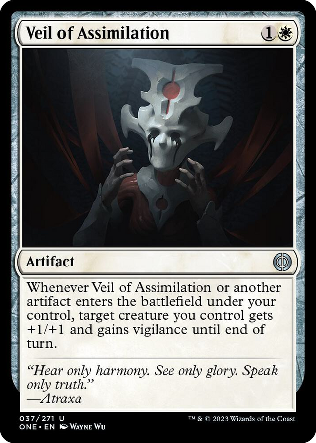 0037 Veil of Assimilation U Phyrexia: All Will Be One