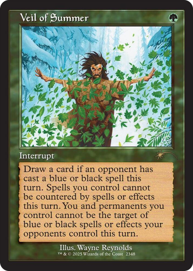 2348 Veil of Summer (2348) R Secret Lair Drop Series
