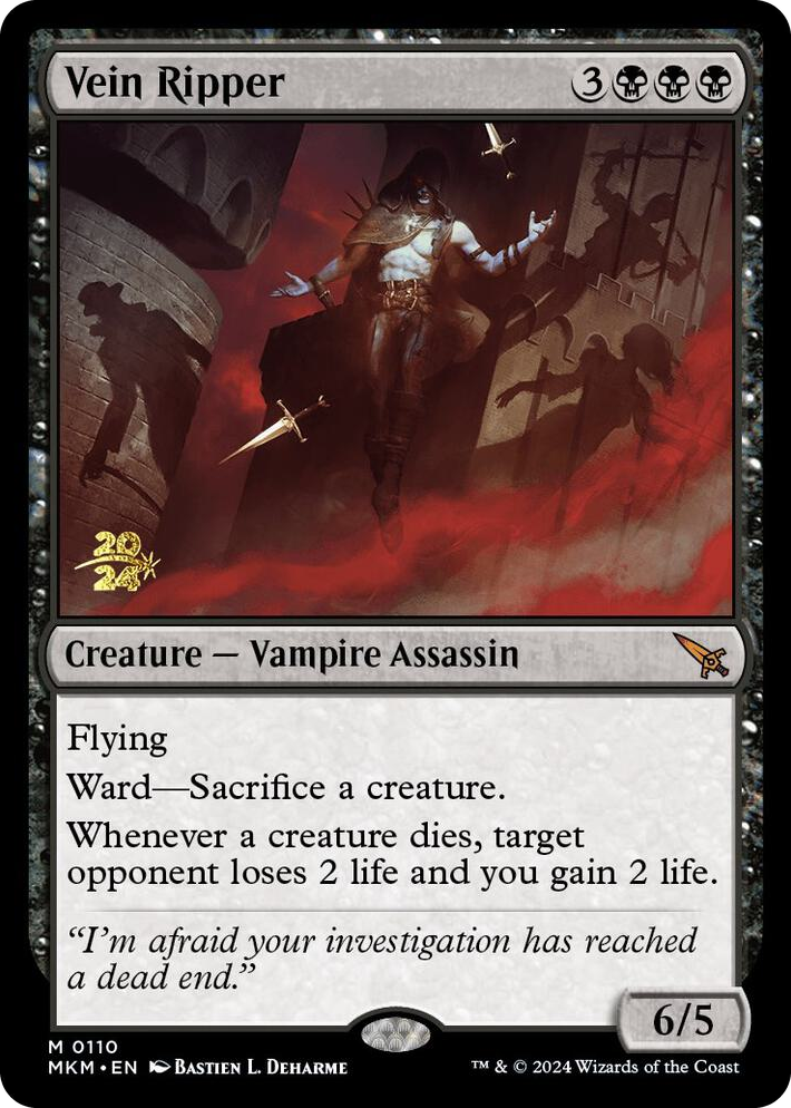0110 Vein Ripper M Prerelease Cards