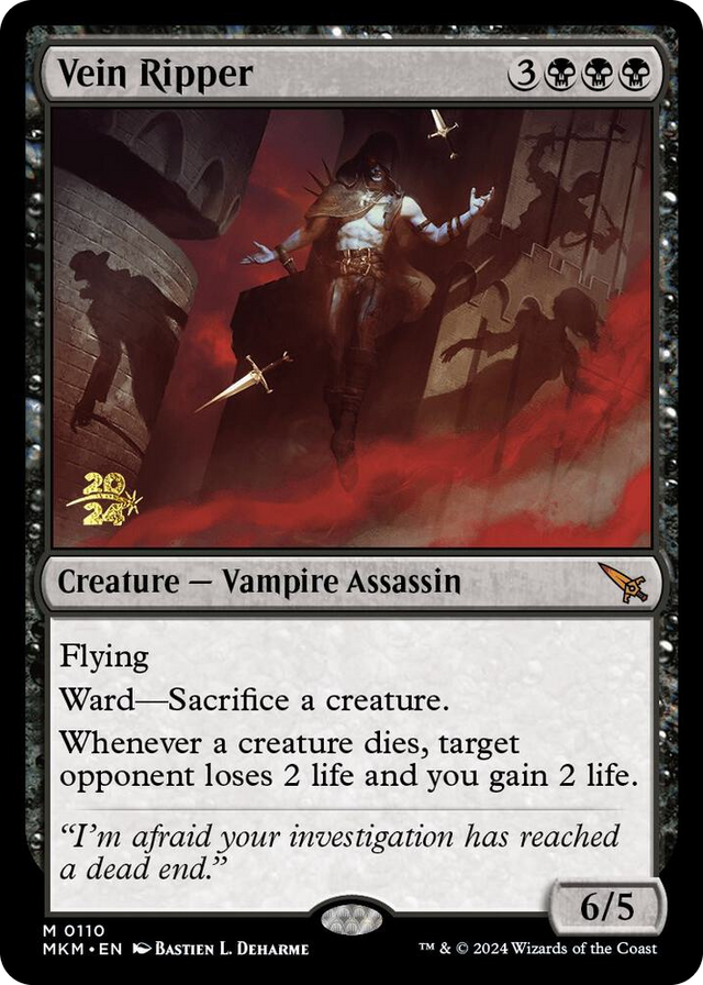 0110 Vein Ripper M Prerelease Cards