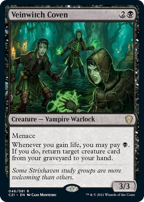 0046 Veinwitch Coven R Commander 2021