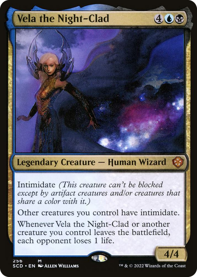 0256 Vela the Night-Clad M Starter Commander Decks
