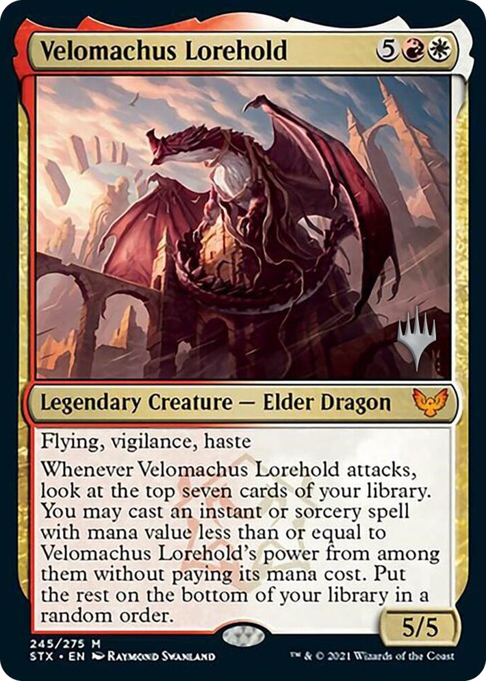 0245 Velomachus Lorehold M Promo Pack: Strixhaven