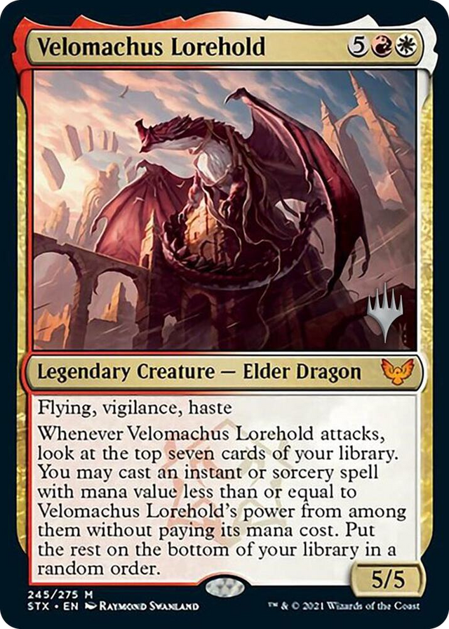 0245 Velomachus Lorehold M Promo Pack: Strixhaven