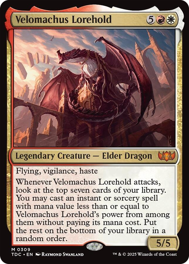 0309 Velomachus Lorehold M Commander: Tarkir: Dragonstorm