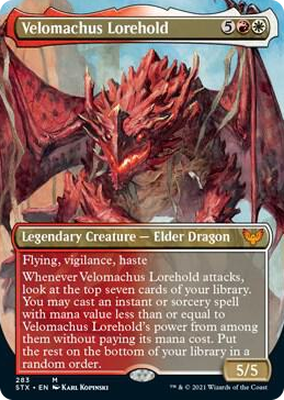0283 Velomachus Lorehold (Borderless) M Strixhaven: School of Mages