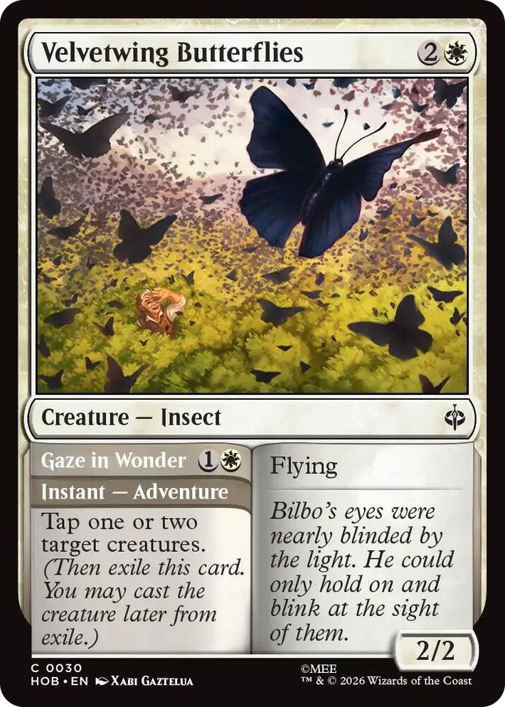 0030 Velvetwing Butterflies C The Hobbit