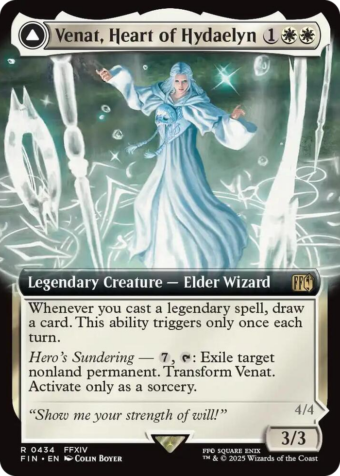 Venat, Heart of Hydaelyn (Extended Art) #434 R - FINAL FANTASY Pokemon card