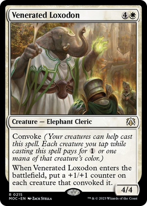 0215 Venerated Loxodon R Commander: March of the Machine