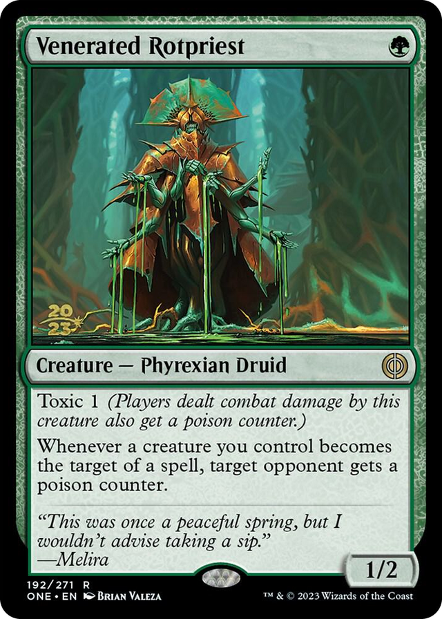 0192 Venerated Rotpriest R Prerelease Cards