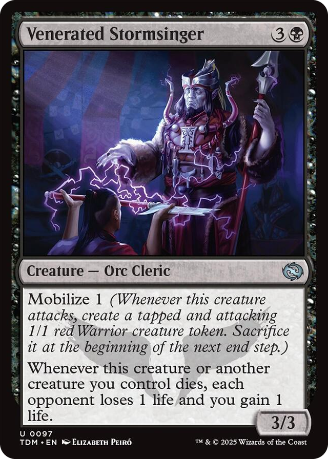 0097 Venerated Stormsinger U Dragonstorm