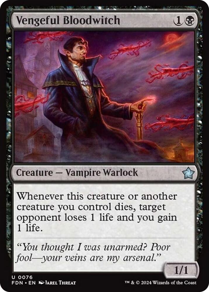 0076 Vengeful Bloodwitch U Foundations