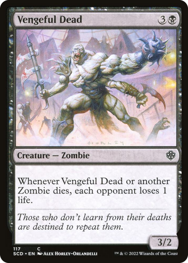 0117 Vengeful Dead C Starter Commander Decks