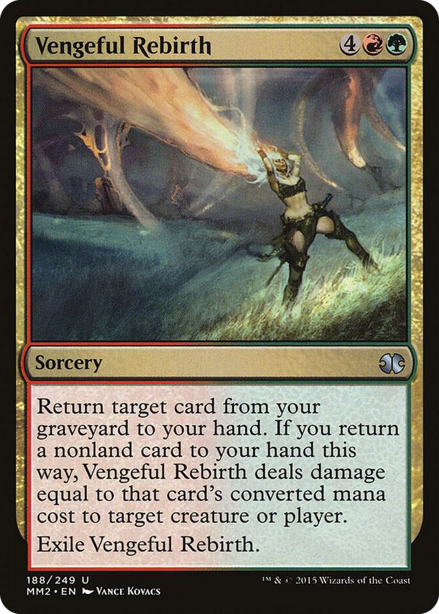 0188 Vengeful Rebirth U Modern Masters 2015