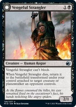 0126 Vengeful Strangler U Innistrad: Midnight Hunt