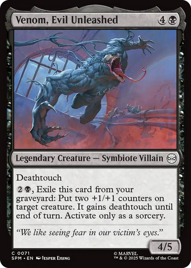 0071 Venom, Evil Unleashed C Marvel's Spider-Man