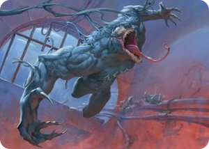 0012 Venom, Evil Unleashed Art Card S Art Series: Marvel's Spider-Man