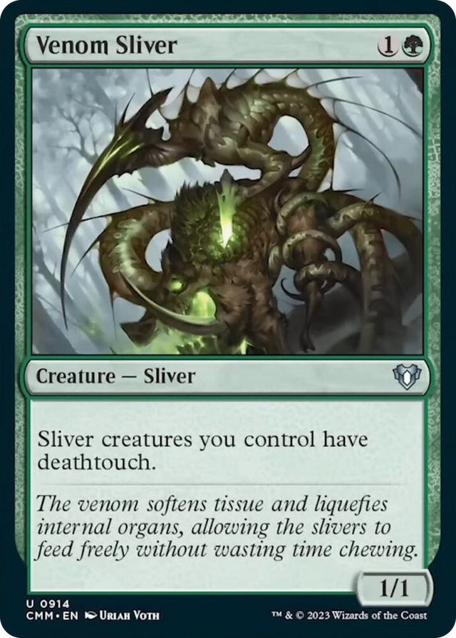 0914 Venom Sliver U Commander Masters