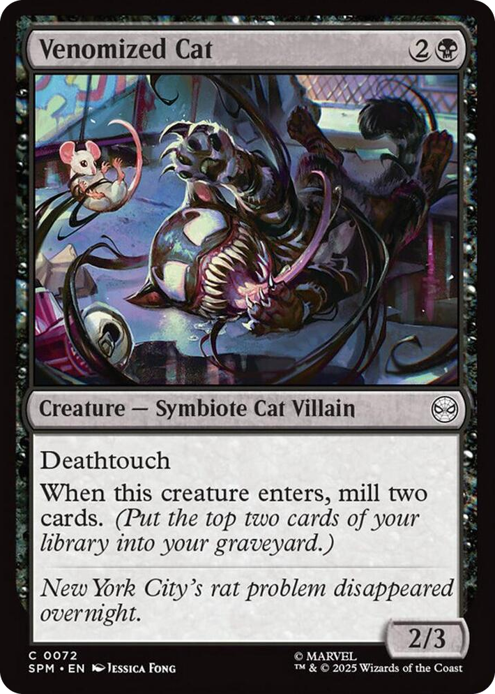 0072 Venomized Cat C Marvel's Spider-Man