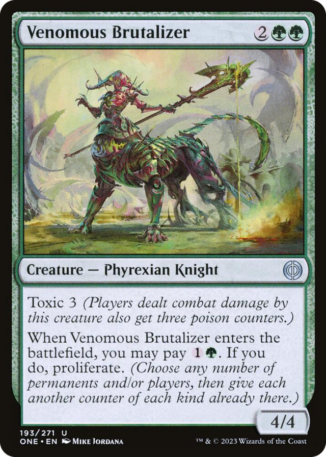 0193 Venomous Brutalizer U Phyrexia: All Will Be One