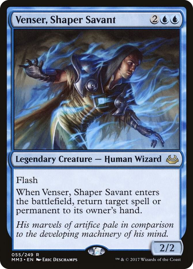 Venser, Shaper Savant #55 R - Modern Masters 2017 Pokemon card