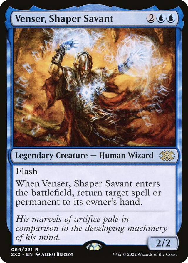 0066 Venser, Shaper Savant R Double Masters 2022