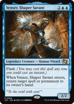 0066 Venser, Shaper Savant (Anime) R Foundations Jumpstart
