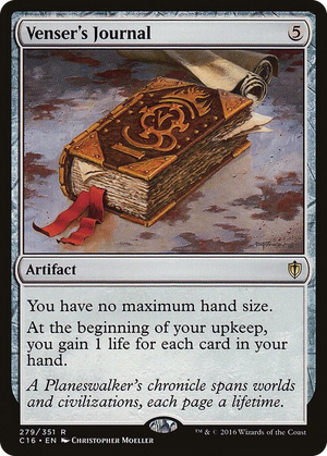 0279 Venser's Journal R Commander 2016