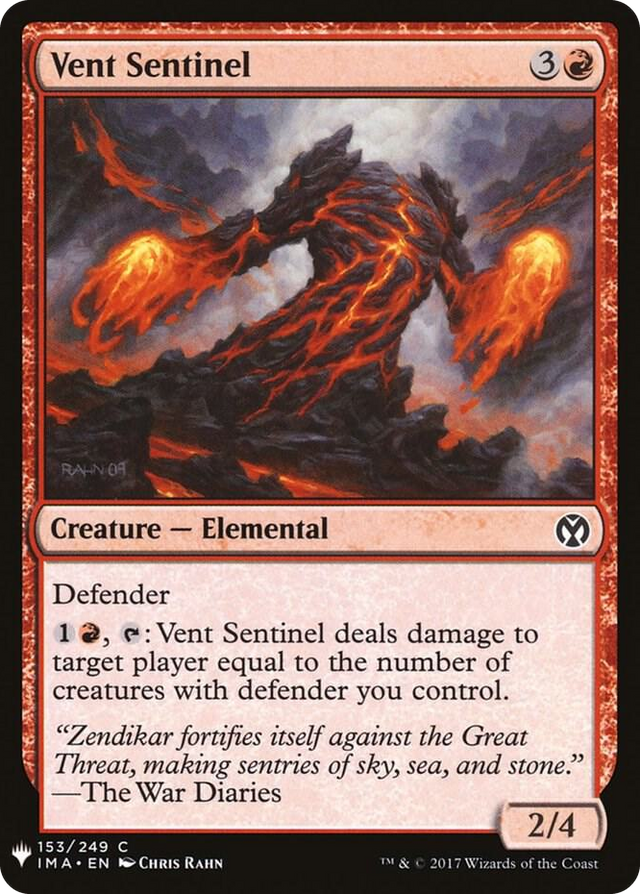 0153 Vent Sentinel C The List Reprints