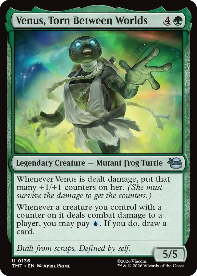 0136 Venus, Torn Between Worlds U Teenage Mutant Ninja Turtles