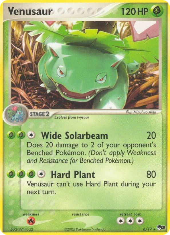 0006 Venusaur Rare POP Series 2
