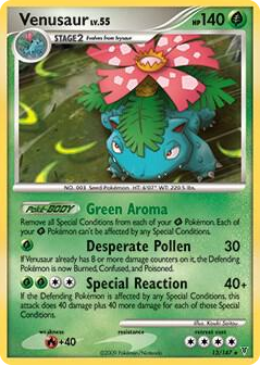 0013 Venusaur (DPPt Supreme Victors) Rare Deck Exclusives