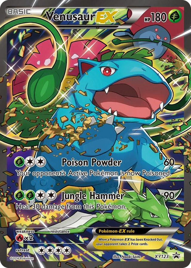 XY123 Venusaur EX - XY123 Promo XY Promos