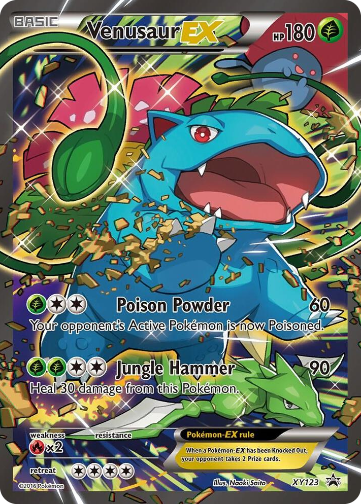 XY123 Venusaur EX - XY123 Promo XY Promos