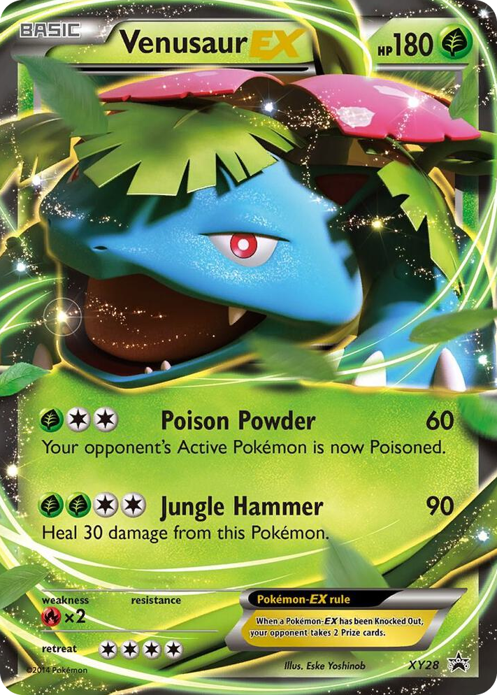XY028 Venusaur EX - XY28 Promo XY Promos