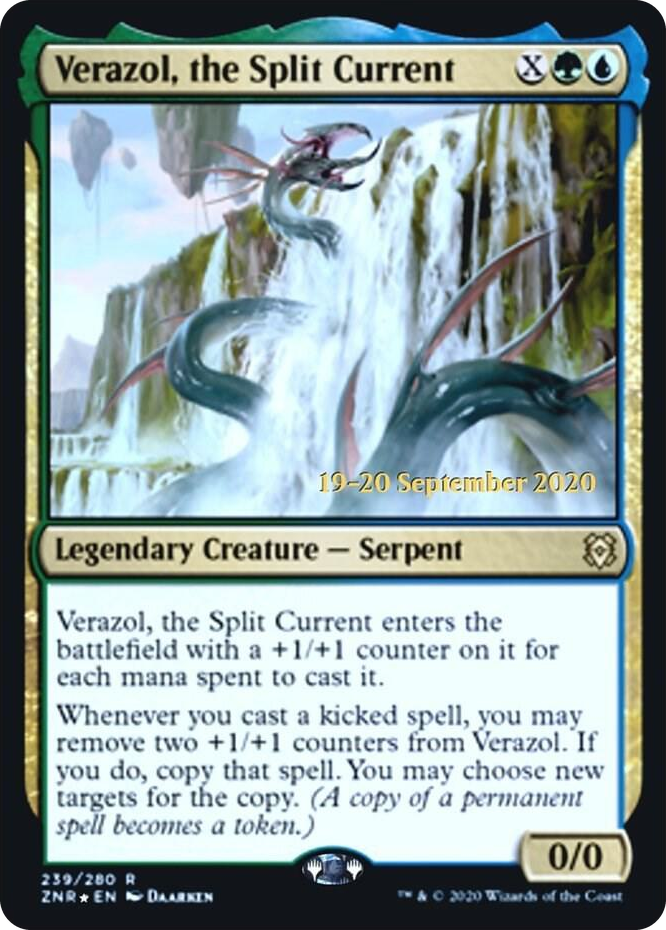 Verazol, the Split Current #239 R - Prerelease Cards Pokemon card