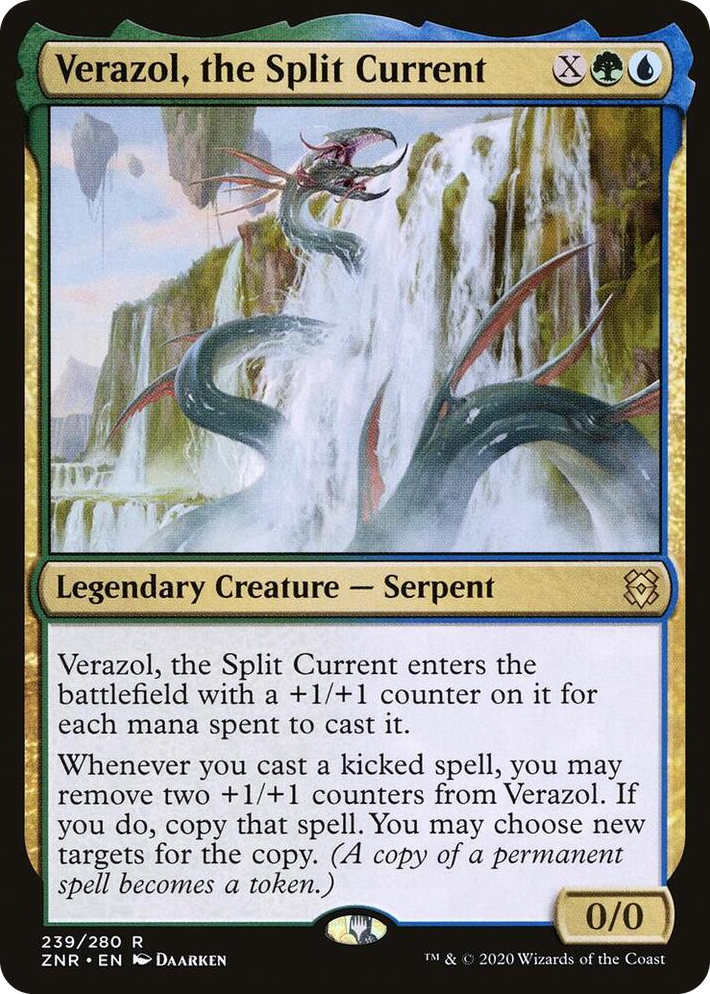 0239 Verazol, the Split Current R Zendikar Rising